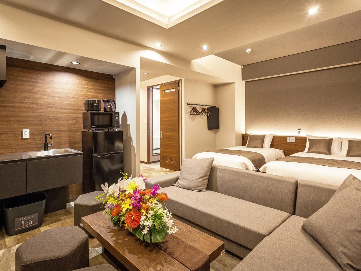 Pangsapuri studio 20 m² dengan 1 bilik mandi peribadi di Naha Luaran gambar